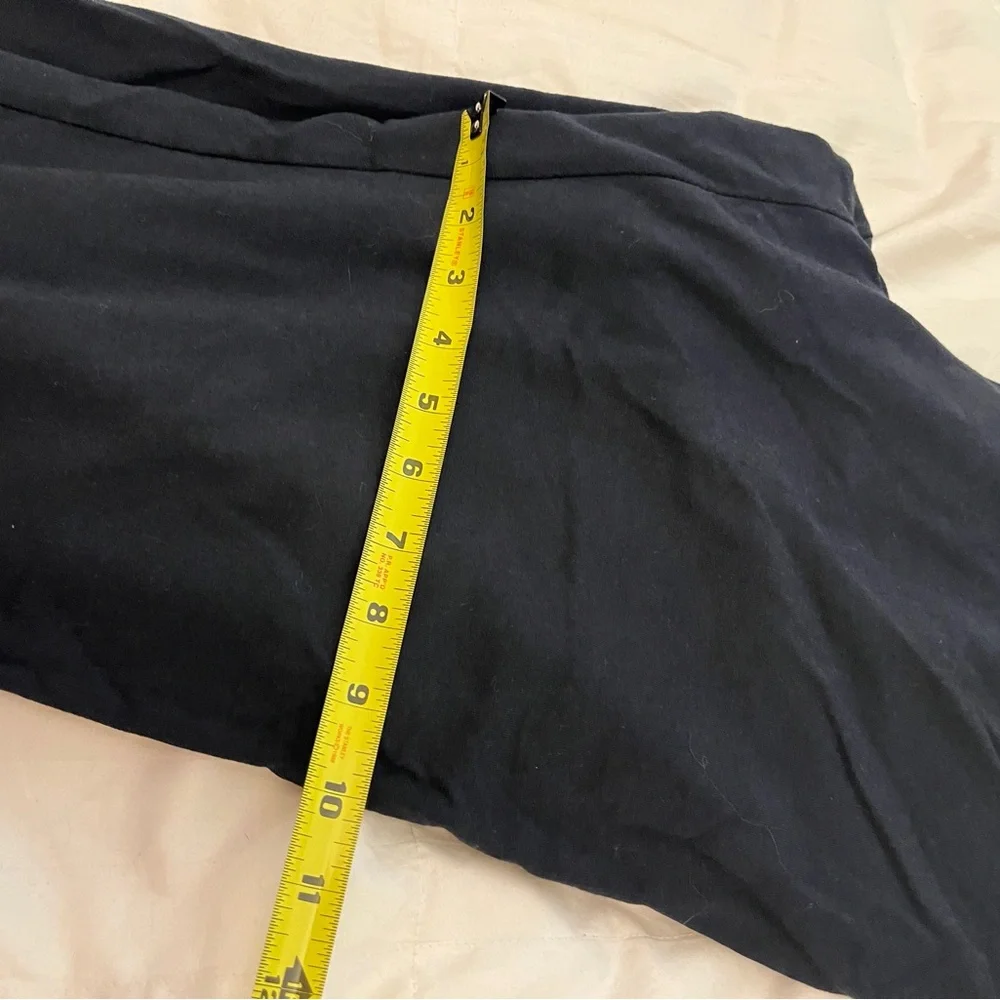J Jill Stretch Pants leisure athletic travel comfy black Sz L